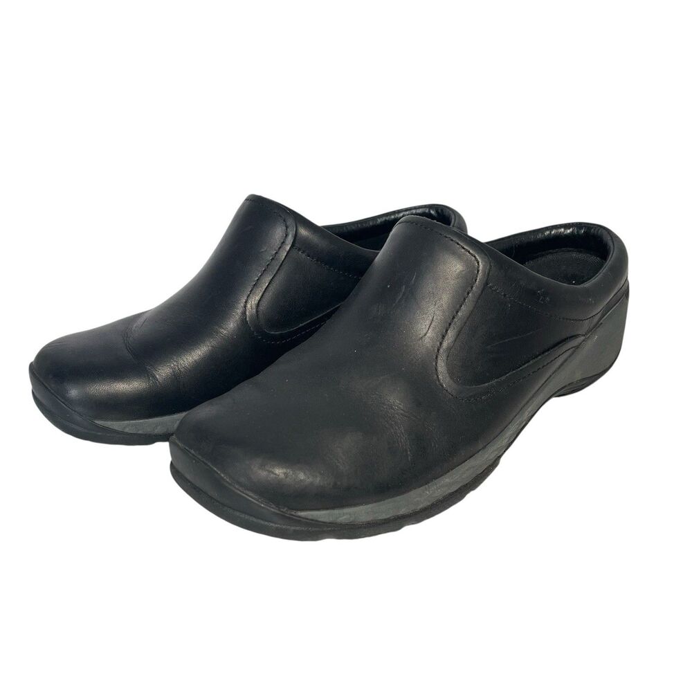 Merrell Encore Q2 Slides Shoes Leather Comfort Black Women 8